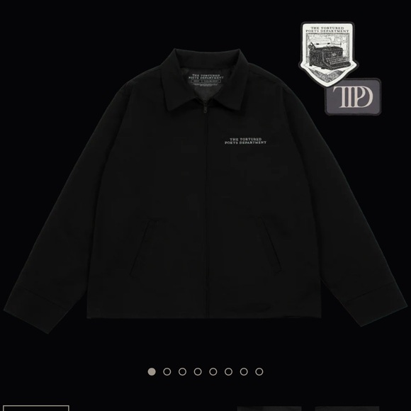 NWT Taylor Swift TTPD Jacket and Patches L - Picture 7 of 11